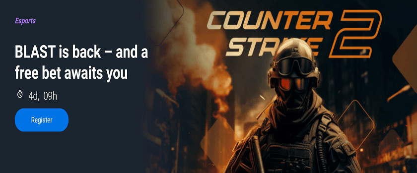 Bitsler CS2 Free Bet Offer - Blast Premier Spring Groups