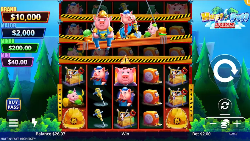 Huff N Puff Highrise Slot4